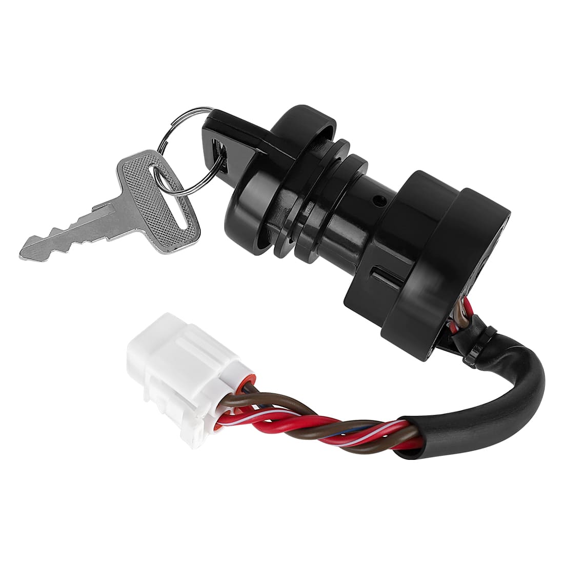 Ignition Key Switch for Yamaha YFZ450 Kodiak YFM400/450 Wolverine YFM450 Grizzly 450 2003-2014 Grizzly YFM400 2007-2008 5ND-82510-00-00