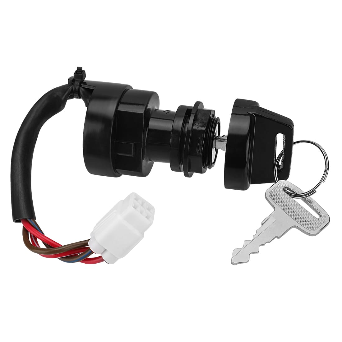 Ignition Key Switch for Yamaha YFZ450 Kodiak YFM400/450 Wolverine YFM450 Grizzly 450 2003-2014 Grizzly YFM400 2007-2008 5ND-82510-00-00