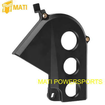 M MATI Front Sprocket Crankcase Cover Fit For Yamaha Warrior YFM350X Raptor YFM350R OEM:1UY-15421-00-00