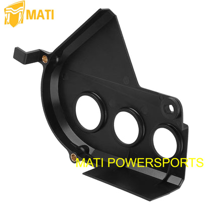 M MATI Front Sprocket Crankcase Cover Fit For Yamaha Warrior YFM350X Raptor YFM350R OEM:1UY-15421-00-00