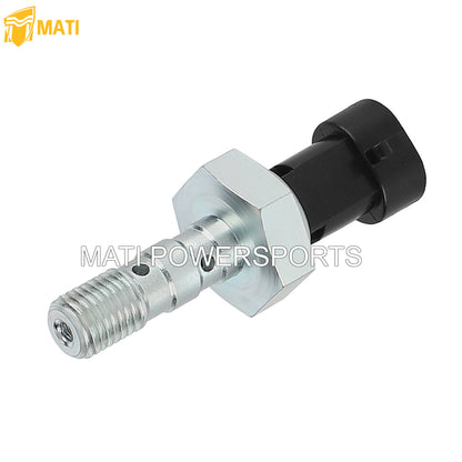 M10x1.25Brake Switch Stoplight Pressure Switch for Polaris ACE 150 900 Ranger 150 500 1000 570 Crew  ETX EV  RZR 1000 200 900 PRO  Turbo Sportsman 450 570 OEM:  4014262 4081117 791071