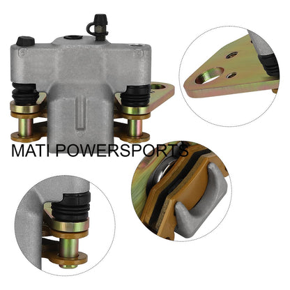 M MATI Front Brake Calipers & Hose Lines For Polaris Magnum 500 330 Xpedition 425 Xplorer 400 ATP 500 1910502 1910681