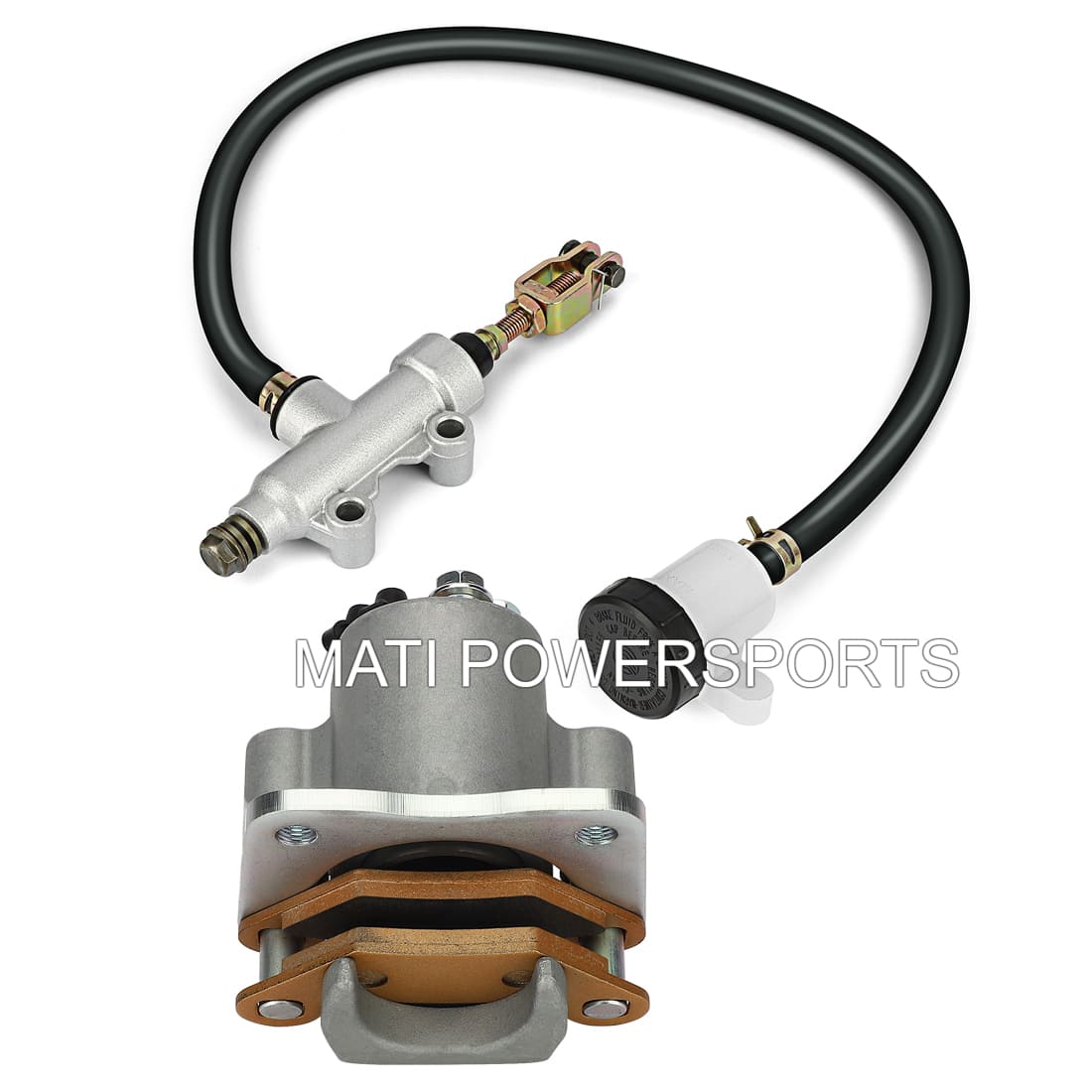 Rear Brake Caliper & Master Cylinder For 2011-2020 Polaris 400 450 500 570 800 ETX Hawkeye 325 400 1911688 1912301