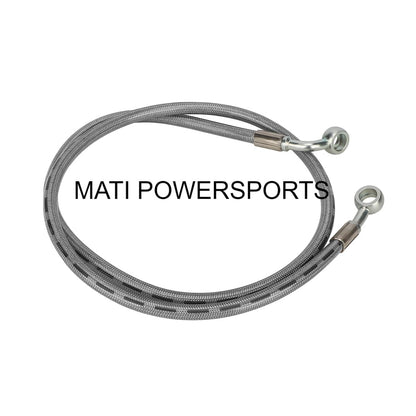 Rear Brake Caliper & Master Cylinder & Hose Line For Polaris 400 450 500 570 800 ETX Hawkeye 325 400 1911415 1911688