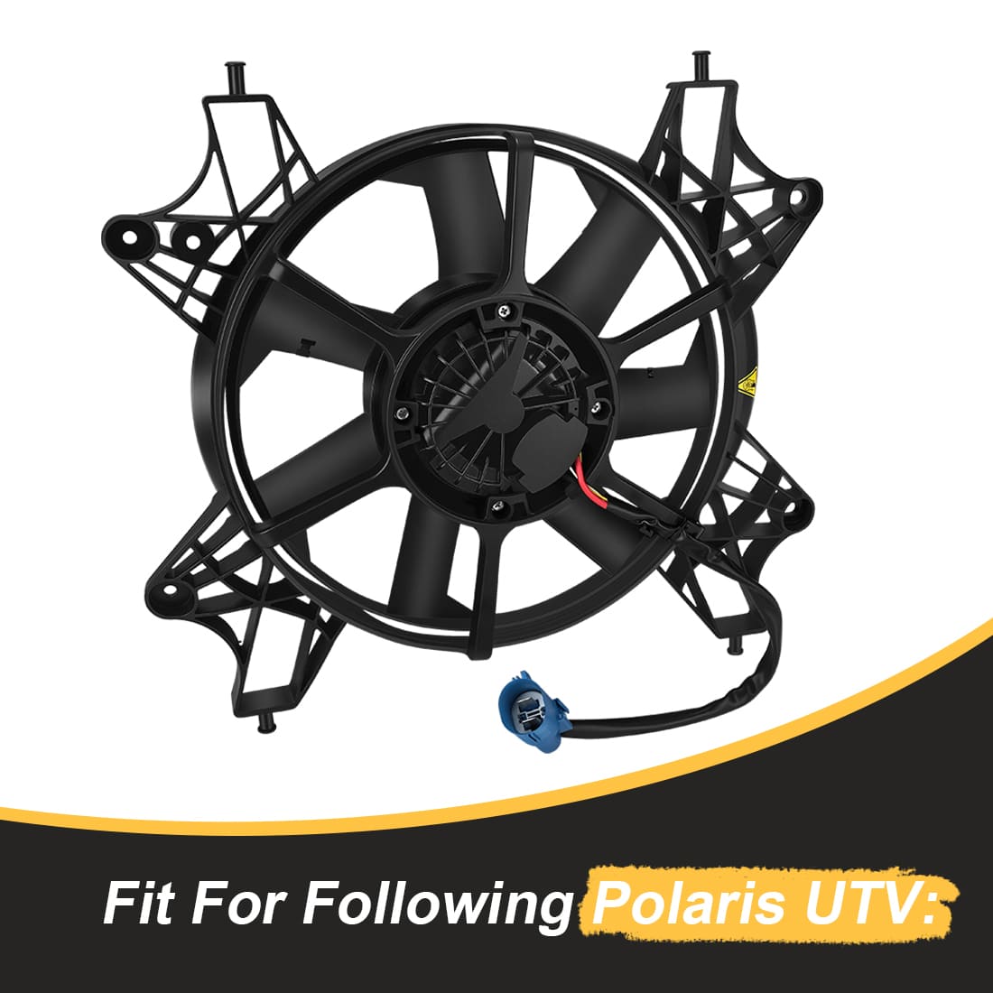 Brushless Fan Assembly For Polaris RZR Turbo XP 4 S 2017-2021 2414657
