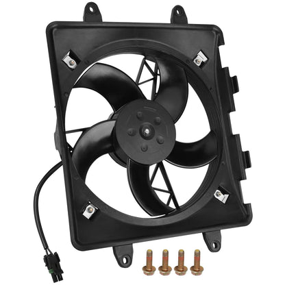 Radiator Cooling Fan Assy with Shroud for Polaris RZR 800 570 2008-2022 Sportsman 800 700-EFI 2004-2014 ACE 325 570 900 2014-2016