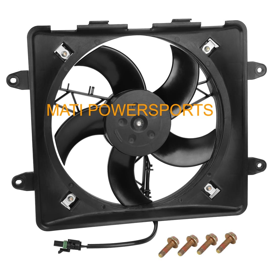 Radiator & Cooling Fan Assy for Polaris RZR 800 570 2008-2022 Sportsman ACE 325 570 900 2014-2016