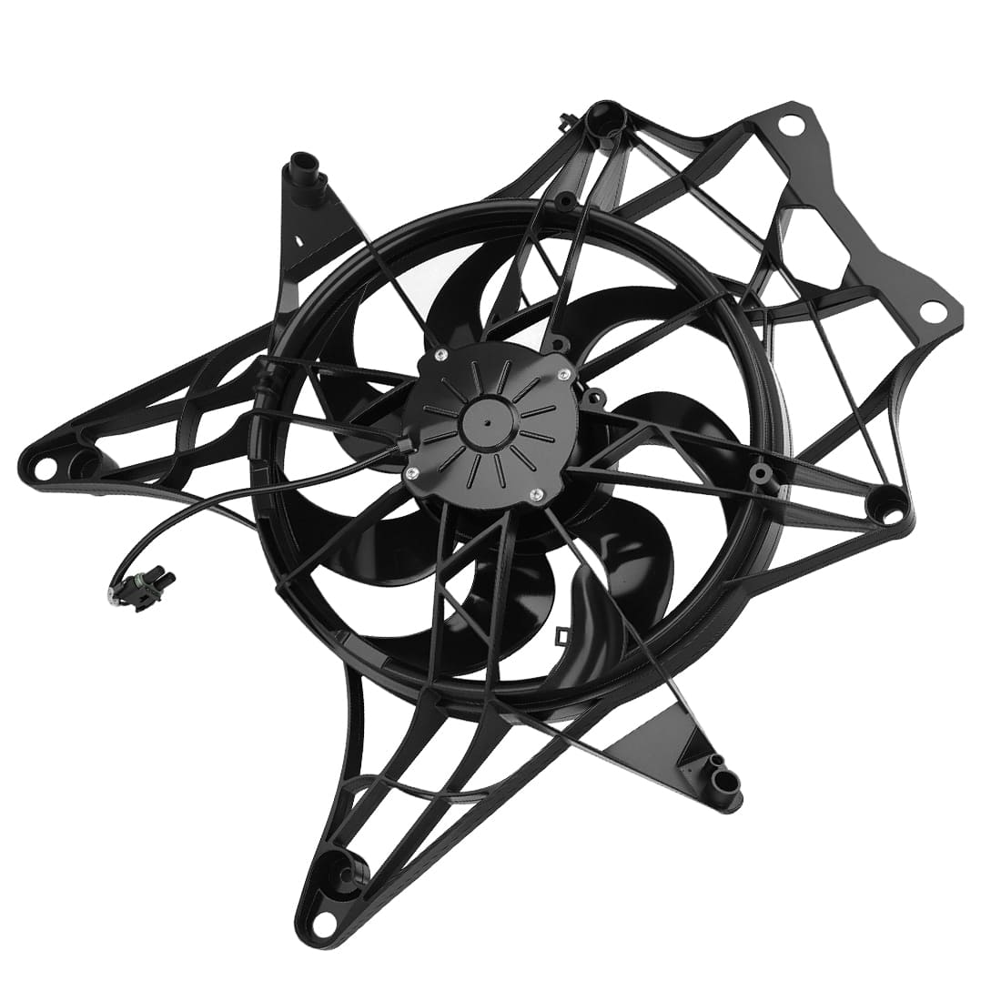 Radiator Cooling Fan Assembly For Can-Am Maverick X3 Max Turbo R RR 2017-2024 709200588