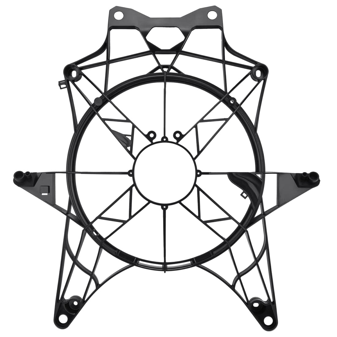 Radiator Fan Cover Frame Shroud for Can-Am Maverick X3 MAX R RR Turbo 2017-2024