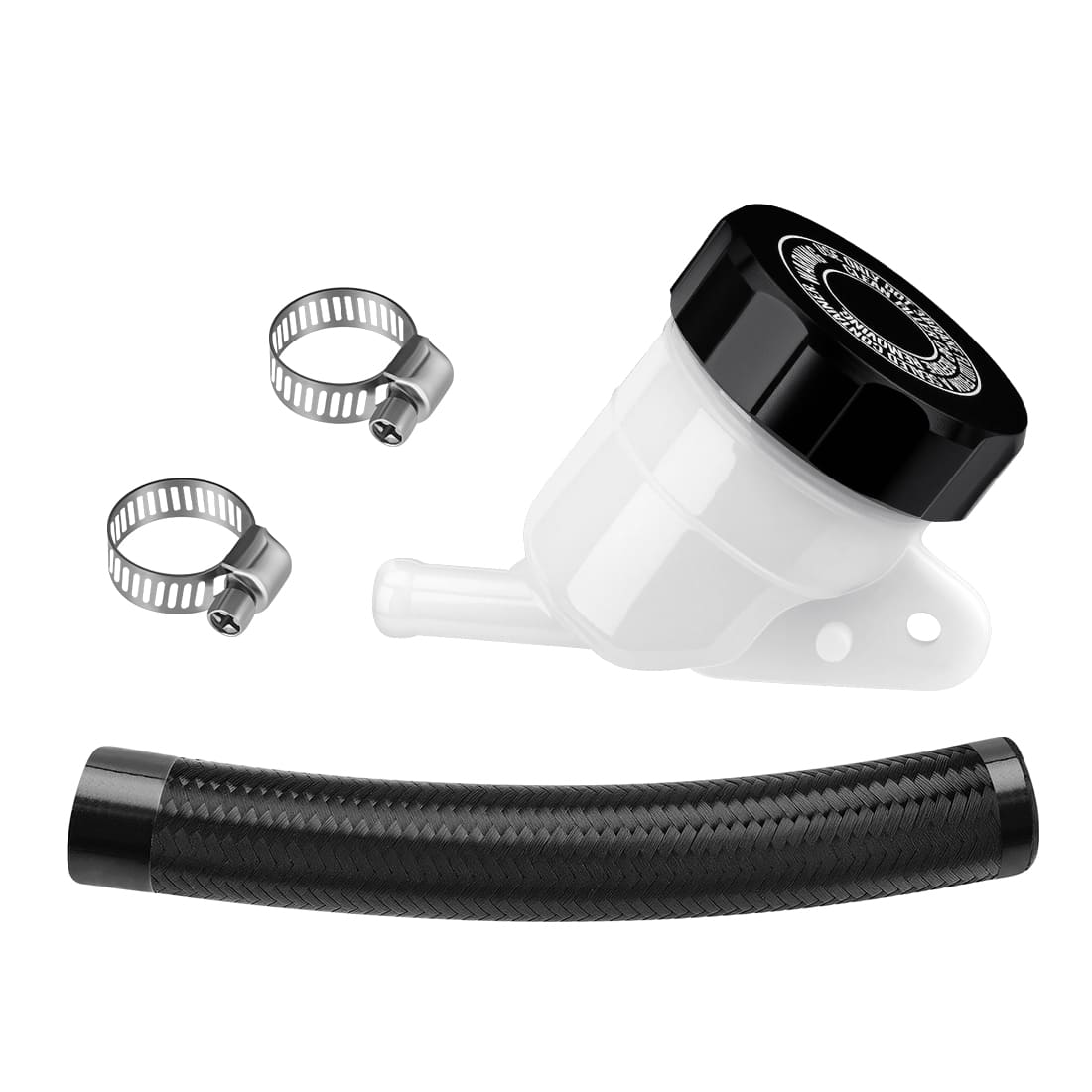 Rear Brake Master Cylinder Oil Cup & Hose For Honda GL1200 Gold Wing 1200 1984-1987 43511-MA6-006