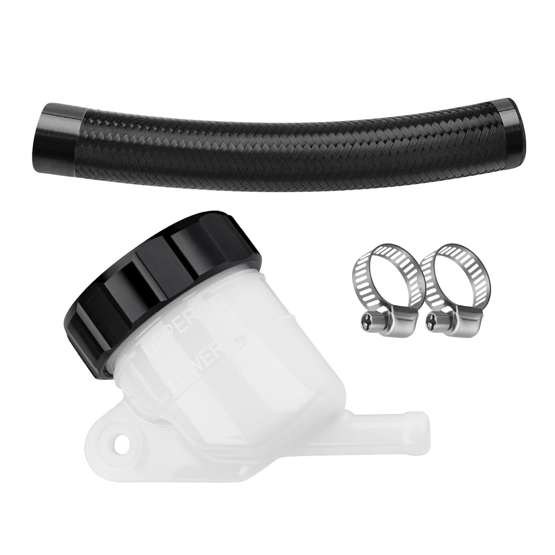 Rear Brake Master Cylinder Oil Cup & Hose For Honda GL1200 Gold Wing 1200 1984-1987 43511-MA6-006