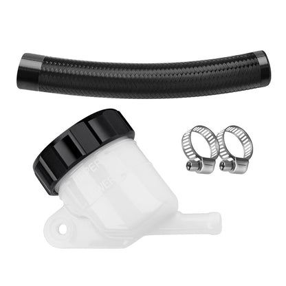 Rear Brake Master Cylinder Oil Cup & Hose For Honda GL1200 Gold Wing 1200 1984-1987 43511-MA6-006