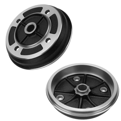 2PCS Front Wheel Brake Drum Hub For Kawasaki KAF620 1993-2000 KAF540 1990 1991 41038-1219