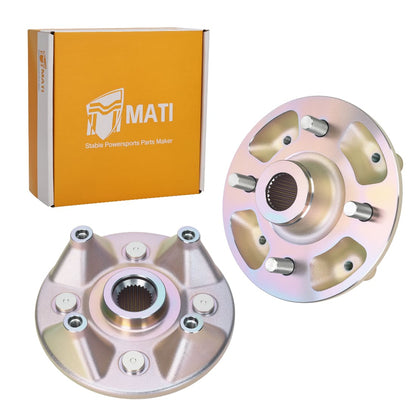 2PCS Front/Rear Hub Assy for Yamaha YXC700 YXM700 YXE70 YXF85 YXE85 Viking 700 Wolverine 700 850 X4 X2 2MB-F510D-02-00