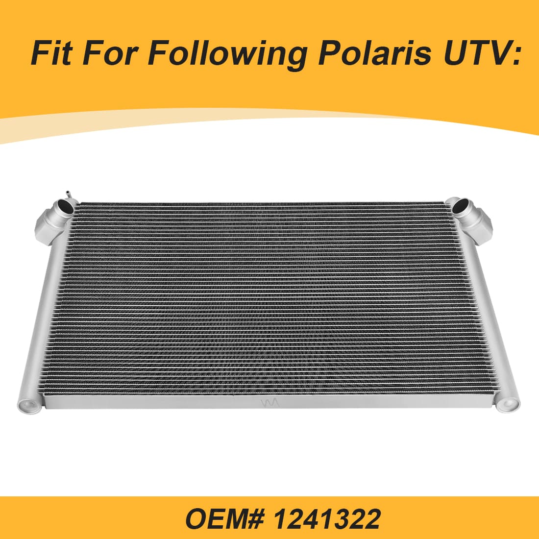 Radiator Assembly For Polaris RZR Pro R S 4 Turbo R 4 2022-2025 1241322