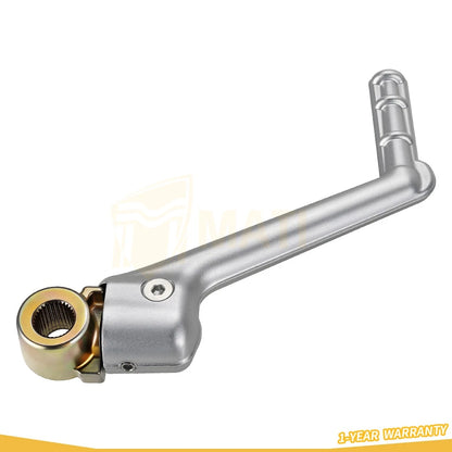 Silver Kick Start Lever Pedal For Yamaha YZ125 1986-2024 YZ125X 2020-2024 4DB-15620-10-00