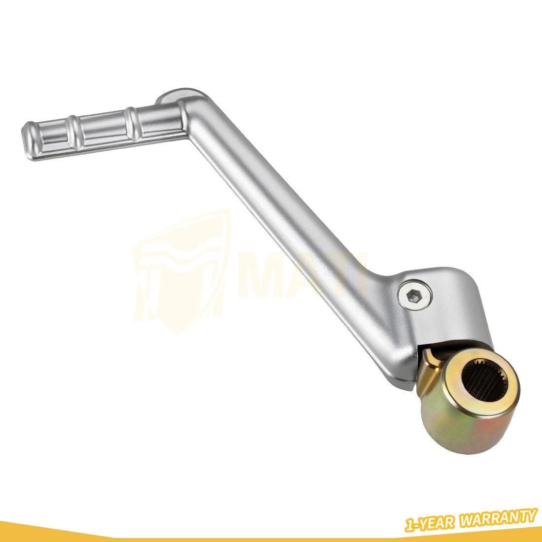 Silver Kick Start Lever Pedal For Yamaha YZ125 1986-2024 YZ125X 2020-2024 4DB-15620-10-00