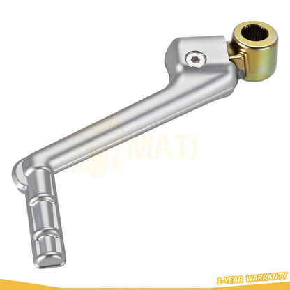 Silver Kick Start Lever Pedal For Yamaha YZ125 1986-2024 YZ125X 2020-2024 4DB-15620-10-00