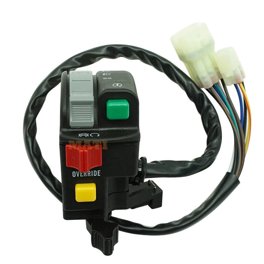 Left HandlebarSwitch for ATV Alterra Arctic Cat 150 250 300 Utility BLACK Red GREEN 3303-852 Default Title