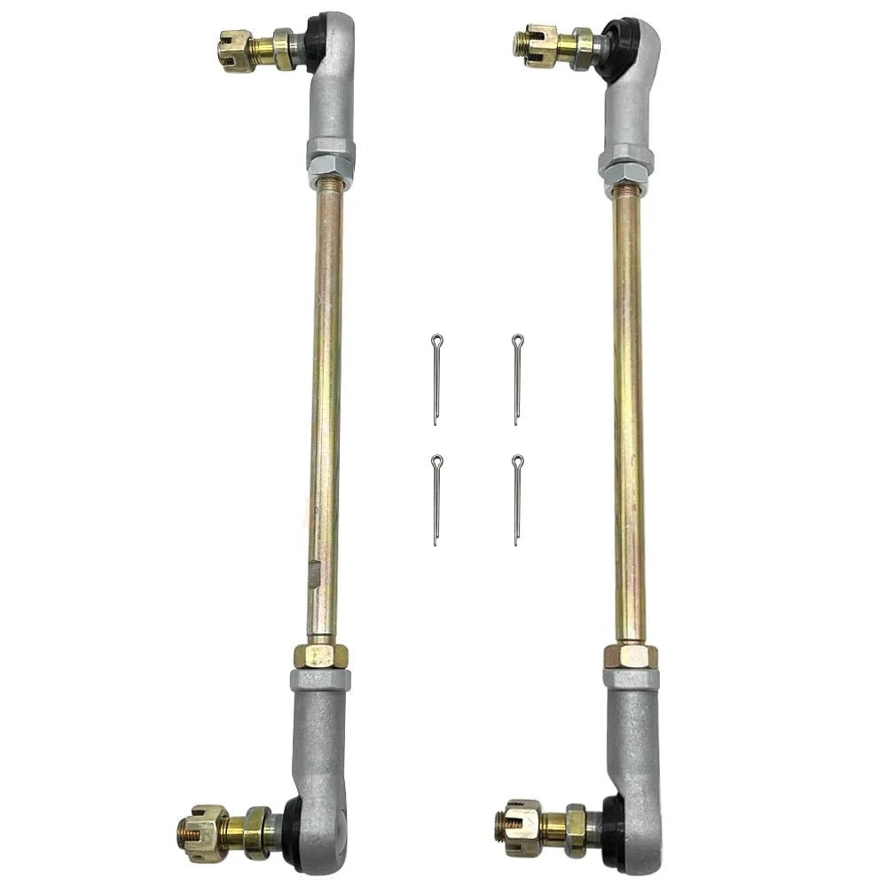 Left Right Tie Rod Kit Set for Honda FourTrax 300 4x4 TRX300FW 1988-2000 FourTrax 300 2x4 TRX300 1993-2000 OEM: 53157-HM5-A11