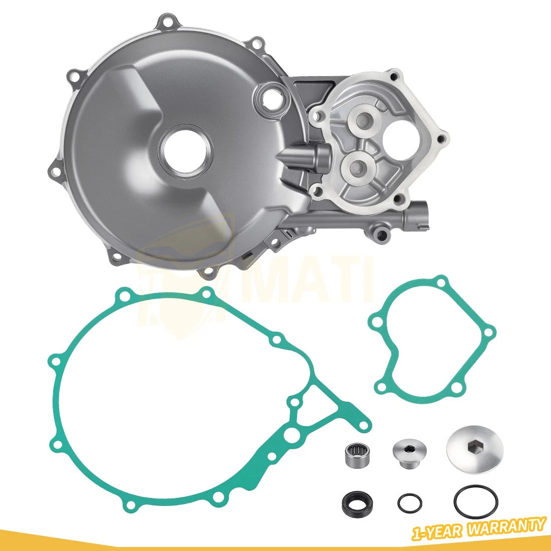Left Crankcase Cover & Plug Screw Gasket Bearing Seal For Honda XR650L 1993-2024 11341-MY2-621