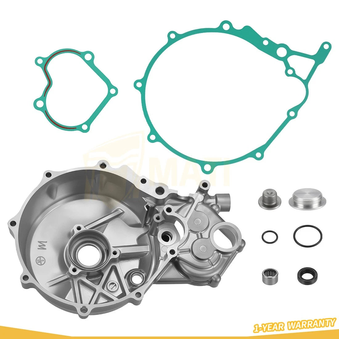 Left Crankcase Cover & Plug Screw Gasket Bearing Seal For Honda XR650L 1993-2024 11341-MY2-621