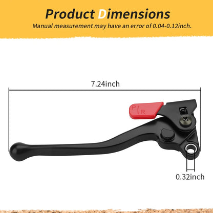 Left Rear Brake Lever For Honda Recon 250 Rancher 420 Rubicon Foreman 500 520 2015-2024 53178-HR6-305