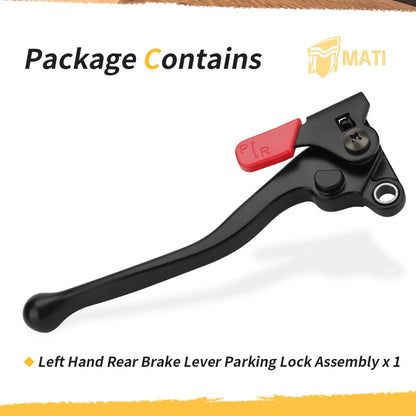 Left Rear Brake Lever For Honda Recon 250 Rancher 420 Rubicon Foreman 500 520 2015-2024 53178-HR6-305