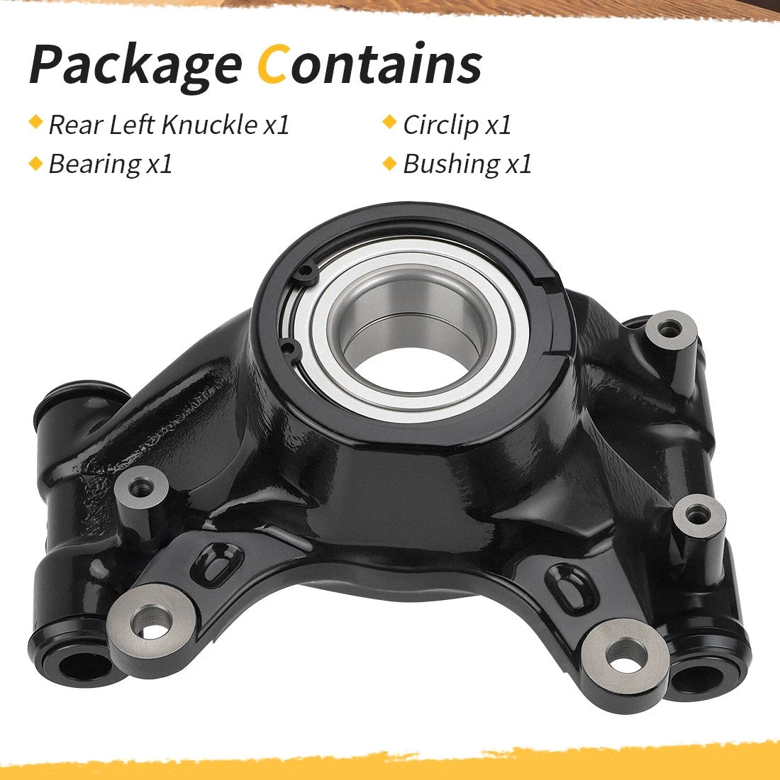 Rear Left Knuckle kit For Honda Pioneer 1000 SXS1000M3/M5/M6 2016-2024 52260-HL4-A00