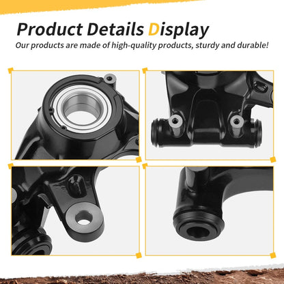 Rear Knuckle Kit For Honda Pioneer 1000 SXS1000M3/M5/M6 2016-2024 52210-HL4-A00 52260-HL4-A00