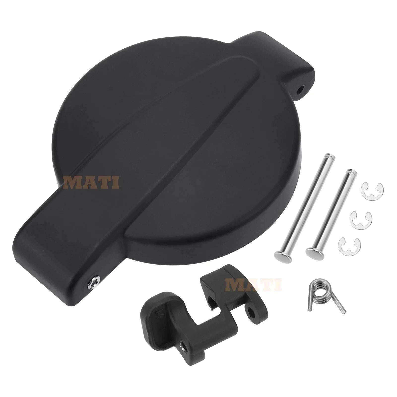 MATI Fuel Cap Gas Cap Latch Kit Black for Honda CB200 CB350 CB360 CB400 CB450 CB500 CB550 CB750 CL200 CL350 CL360 CL450 SL350 Mati Powersports