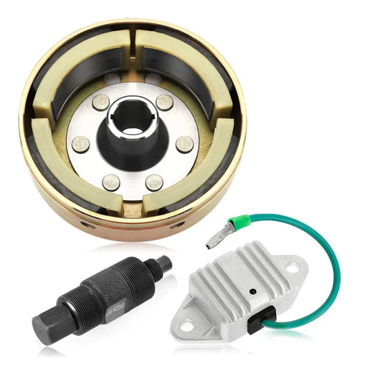 Magneto Stator Flywheel Rotor & Puller & Voltage Regulator for Yamaha Blaster 200 YFS200 1988-2006 # 2XJ-85550-M1-00 Mati Powersports