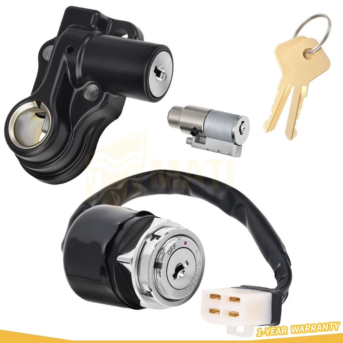 Ignition Key Switch Lock Set For Honda CB200T CB350F CB360 G T CB500K CB550K CB750K CL360 1972-1976 35010-374-671