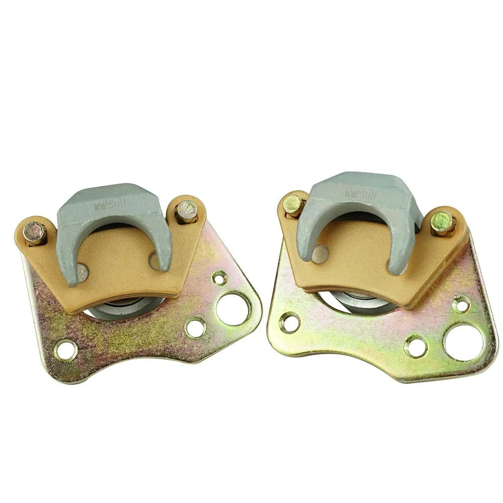 Mati Left Right Front Brake Caliper Assembly for ATV Polaris Ranger ACE 500 570 EM1400 GAS 400 800 ETX with Pads 1912119 1912120 Mati Powersports