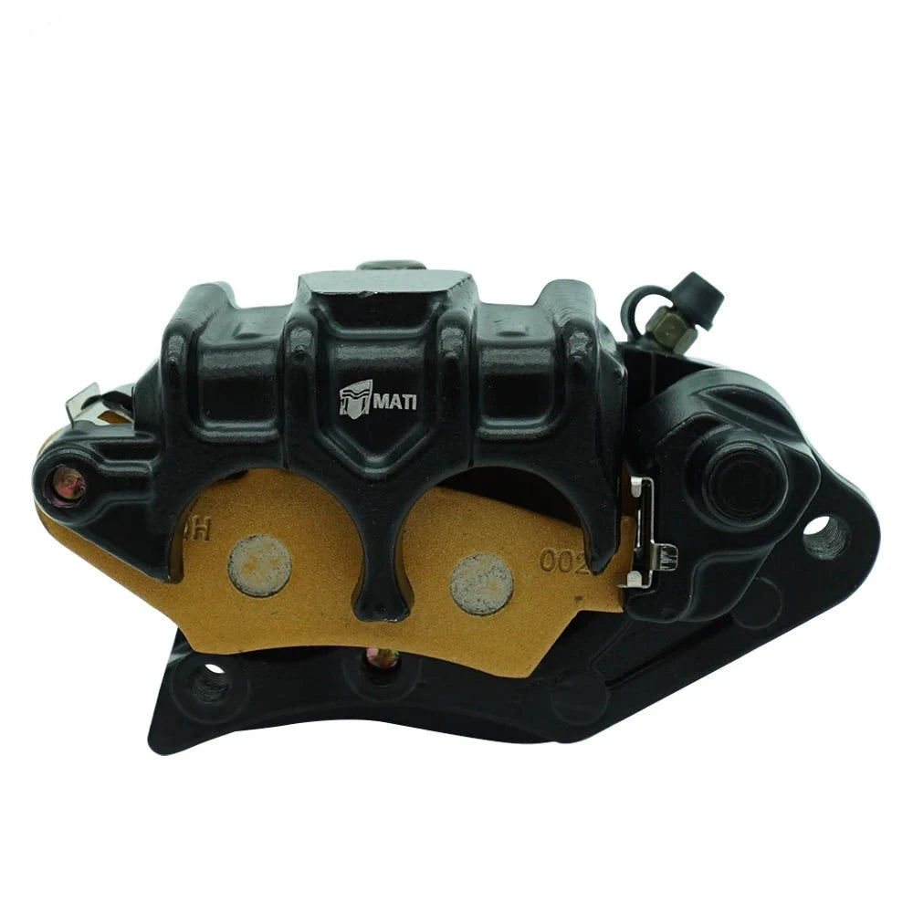 Motorcycle Front Brake Caliper Assembly with Pads for Honda CR125R CR250R CR500R XR250R XR600R CR 125R 250R 500R XR 250R 600R Mati Powersports