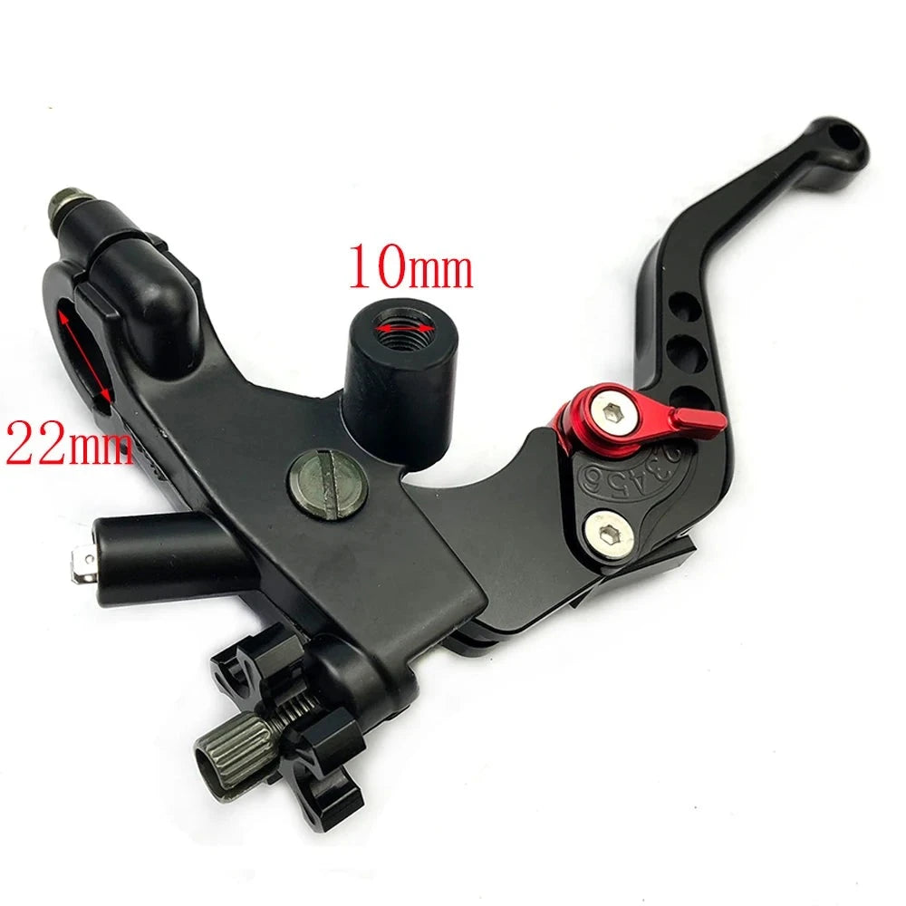 Motorcycle Universal Brake Clutch Master Cylinder - Fits 7/8" 22mm Lever - Compatible with Cable Clutch Sport Bikes, Scooters, Dirt Bikes Mati Powersports