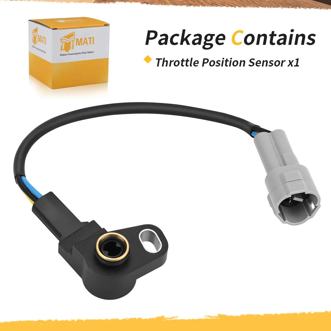 Throttle Position Sensor For Polaris Scrambler Sportsman 850 1000 2014-2025 2412634