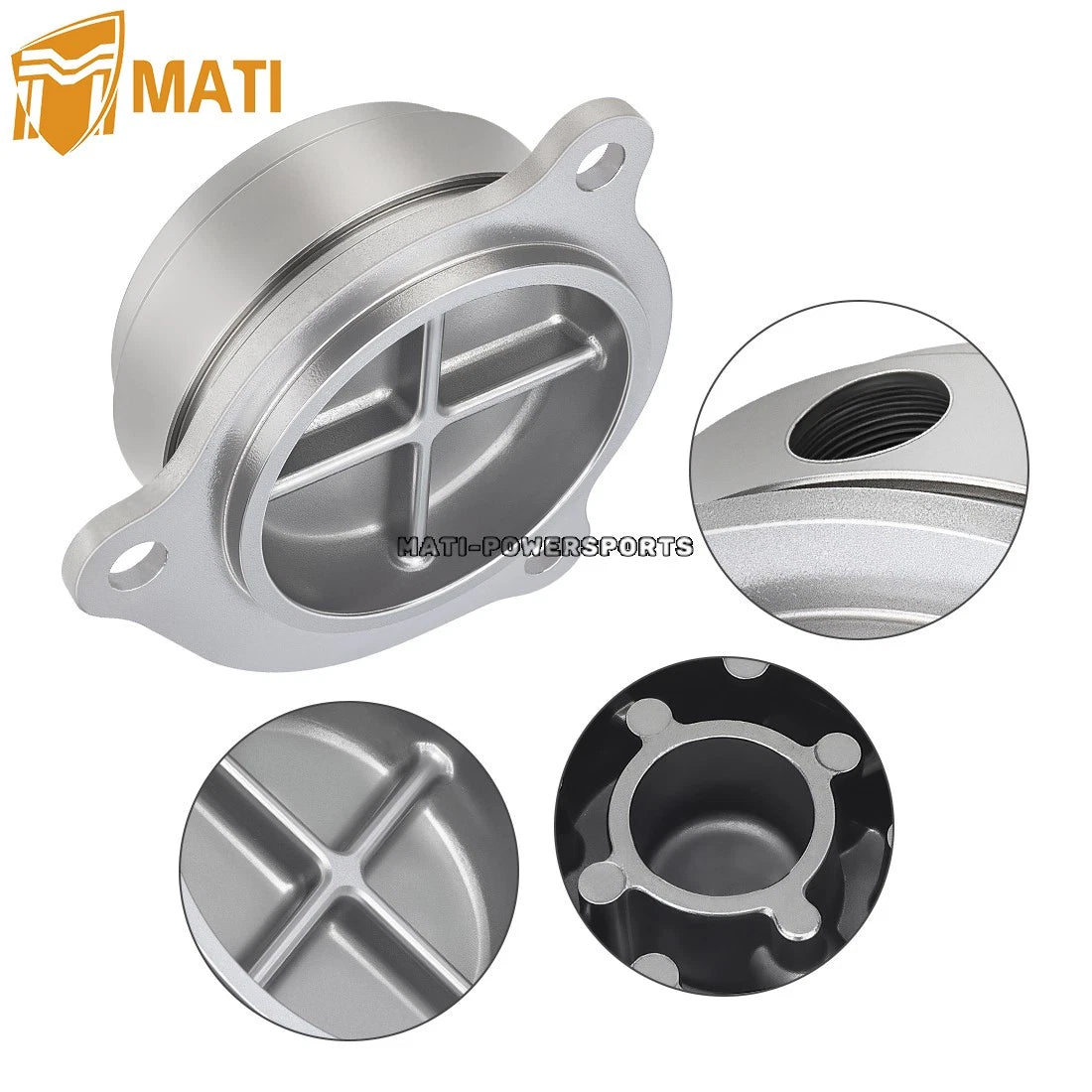 Oil Filter Housing Cap with O-Ring For Yamaha V-Star 1100 1999-2009 XVS1100 5EL-13448-00-00 4X7-13440-90-00