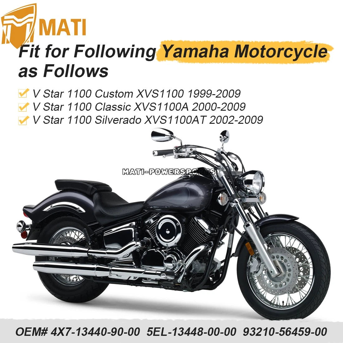 Oil Filter Housing Cap with O-Ring For Yamaha V-Star 1100 1999-2009 XVS1100 5EL-13448-00-00 4X7-13440-90-00