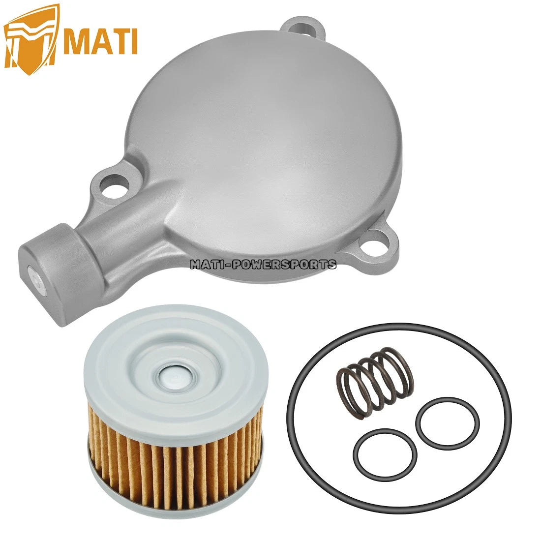 Oil Filter Cover & Oil Filter & Spring O-Ring For Honda TRX350 FE/FM/TE/TM Rancher 350 2x2/4x4 2000-2006 11333-HN5-670
