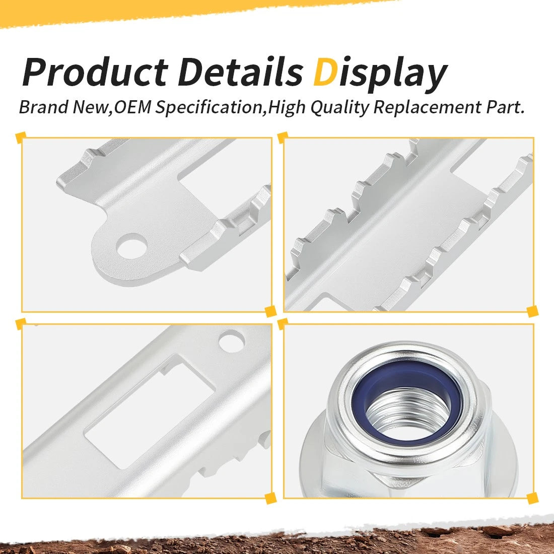 Aluminum Foot peg kit For Can-Am Outlander G2 G2L 2012-2020 715001131