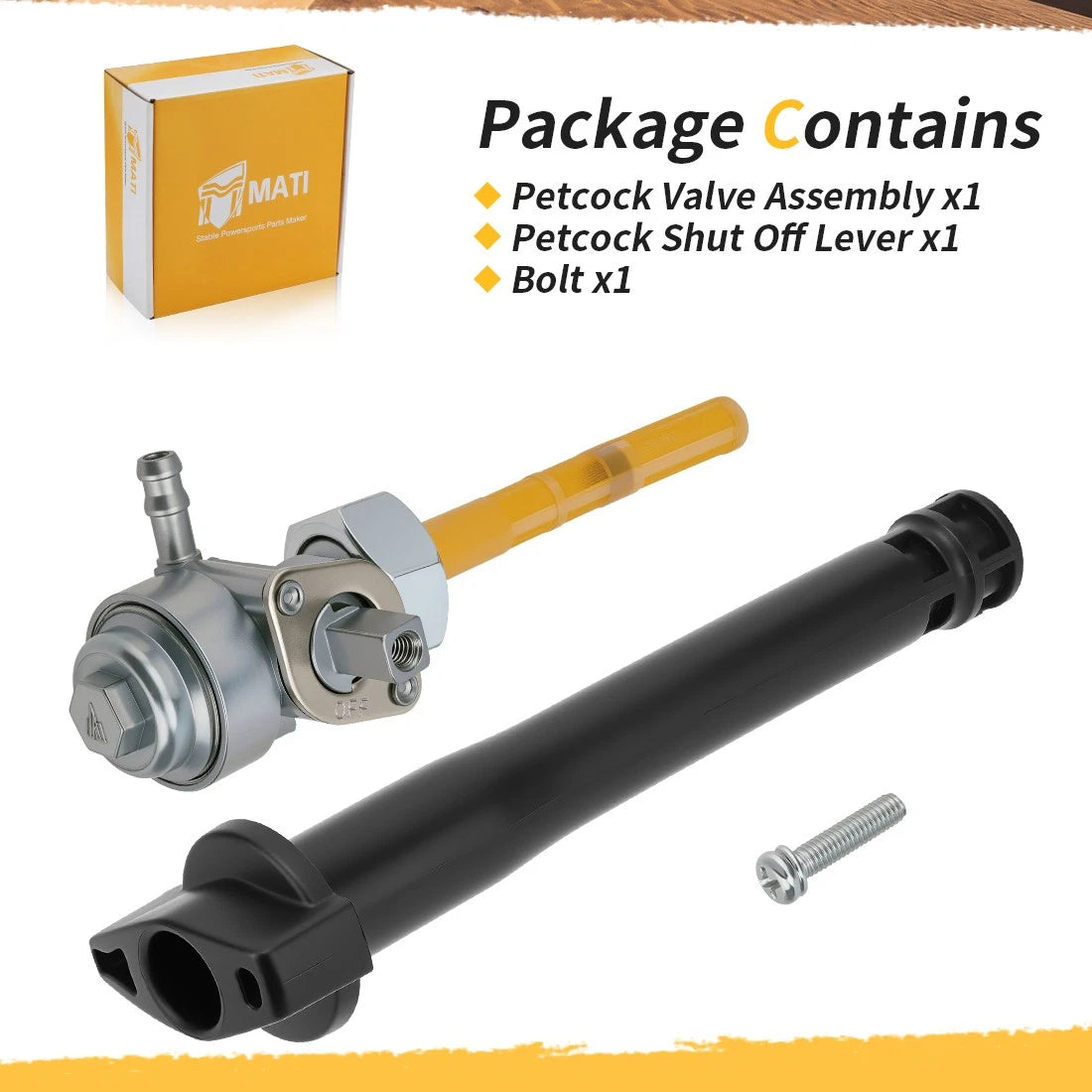 Petcock Valve Assembly For Honda EU3000IS EU26i 16950-ZS9-003 16953-ZS9-000