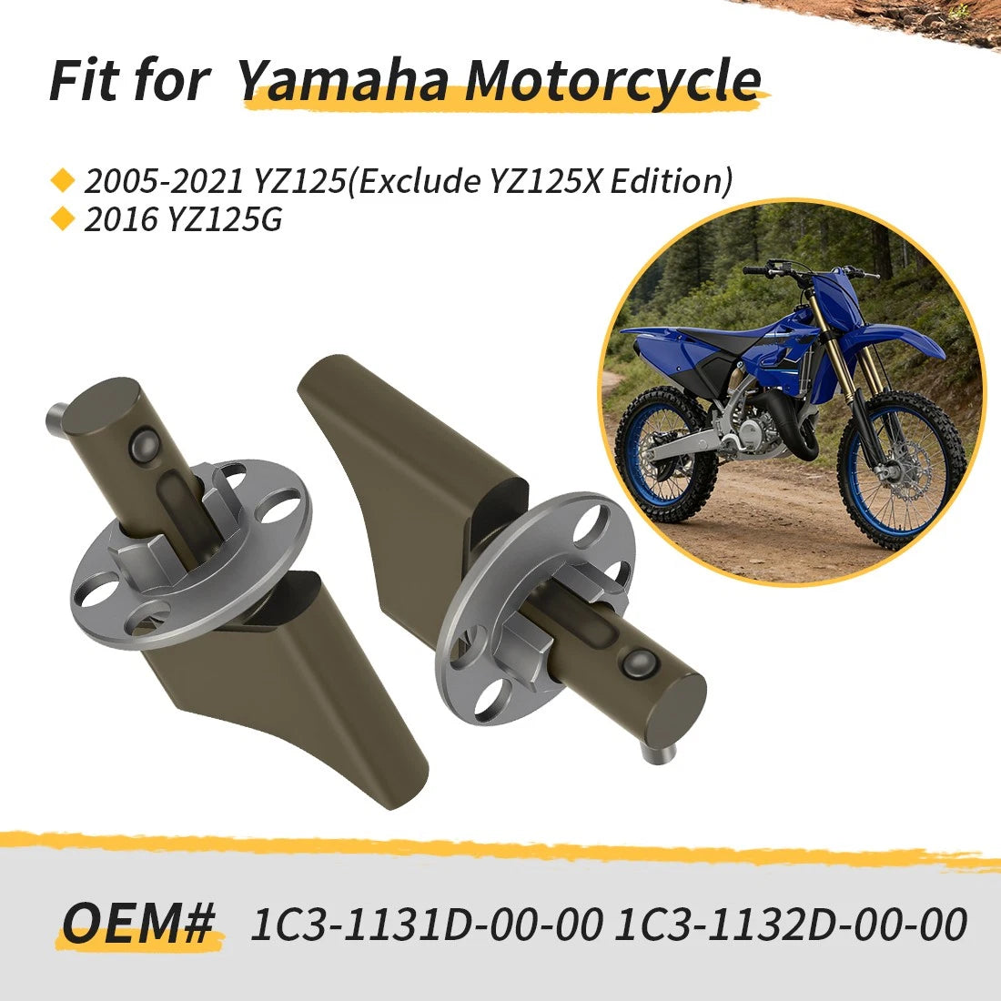 Power Valves Valve Assy Assembly For Yamaha YZ125 YZ125G YZ 125 125G 2005-2021