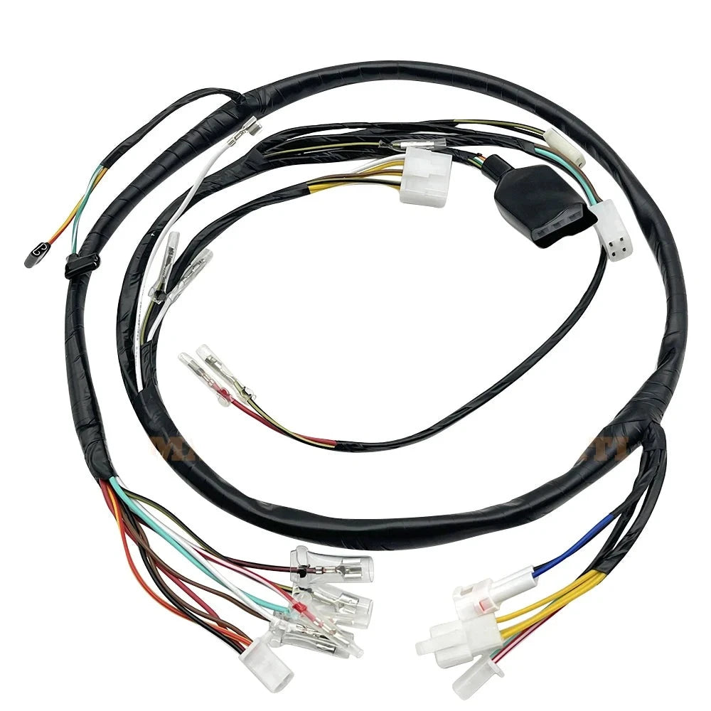 Premium Main Electrical Wiring Harness for Kawasaki Bayou 300 KLF300 1986-1987 OEM: 26001-1712 Mati Powersports