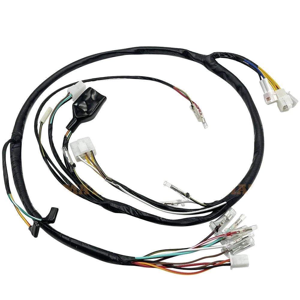 Premium Main Electrical Wiring Harness for Kawasaki Bayou 300 KLF300 1986-1987 OEM: 26001-1712 Mati Powersports