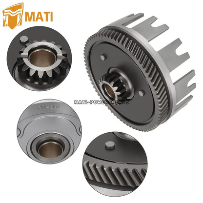 Outer Clutch Basket & Gear Kit For Yamaha Blaster 200 YFS200 1988-2006 3JM-16150-01
