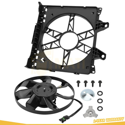 Radiator Cooling Fan Assembly for Can-Am Outlander Renegade 570 650 850 1000 Maverick 1000 Max 1000 2012-2024 709200564