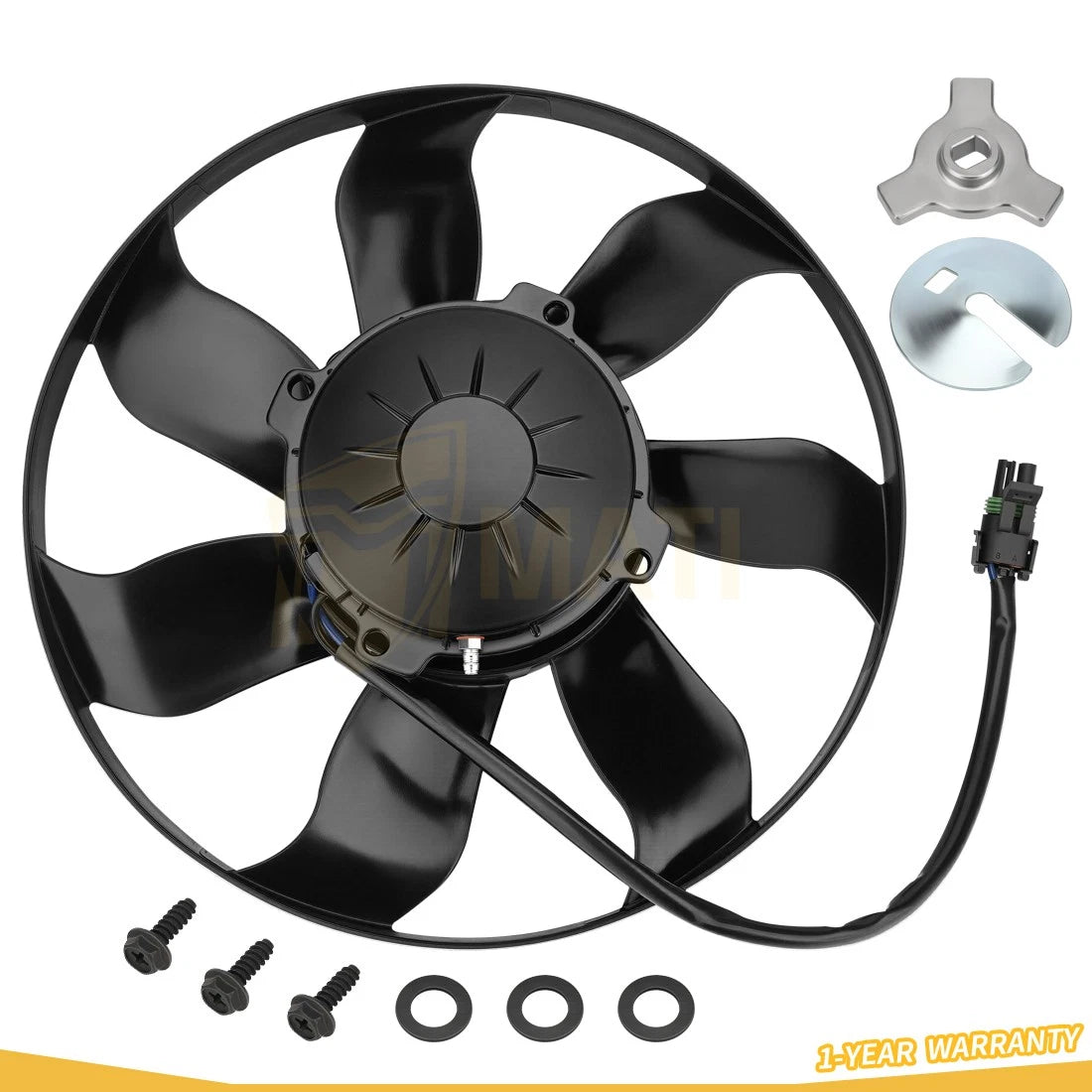 Radiator Cooling Fan for Can-am Outlander Renegade 570 650 850 1000 Maverick 1000 Max 1000 2012-2024 709200564