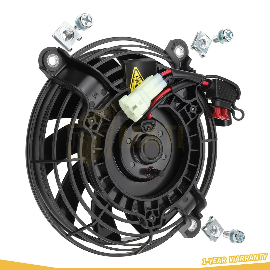 Kühlerlüfterbaugruppe für Yamaha YXM700 YXC700 YXE70 Viking Wolverine 700 2014-2024 1XD-E2405-01-00