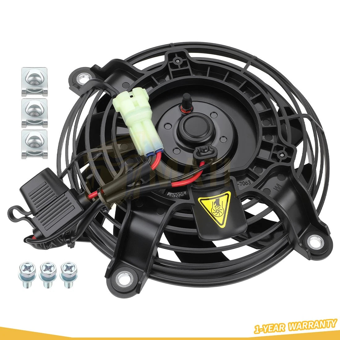 Kühlerlüfterbaugruppe für Yamaha YXM700 YXC700 YXE70 Viking Wolverine 700 2014-2024 1XD-E2405-01-00